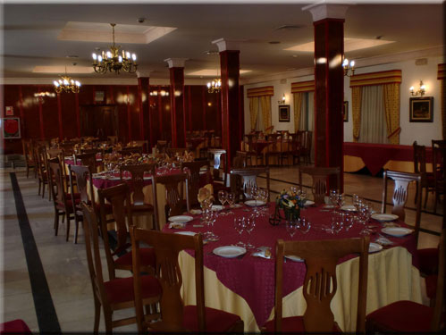 Hotel El Álamo Área de Servicio restaurante 1